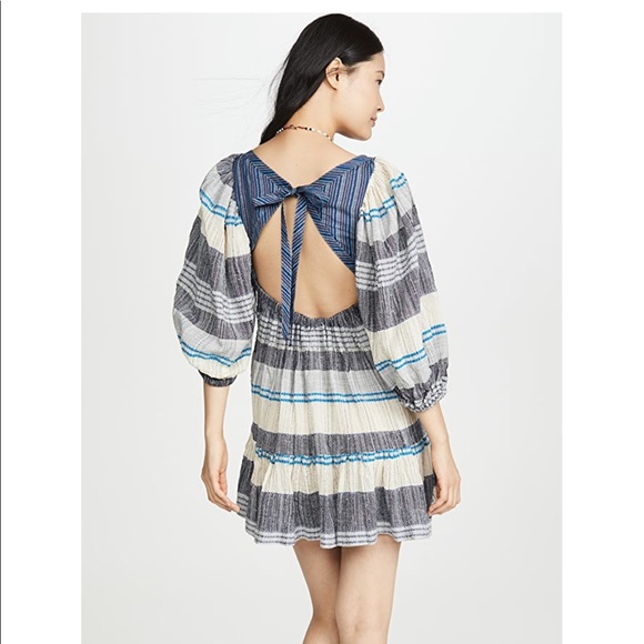 Free People All Lined Up Mini Dress - Picture 2 of 7